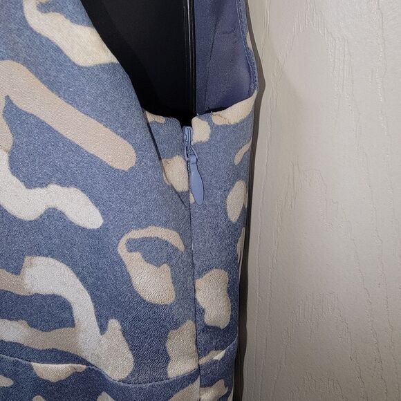 Ann Taylor leopard print sleeveless sheath dress size 6 - Picture 4 of 7
